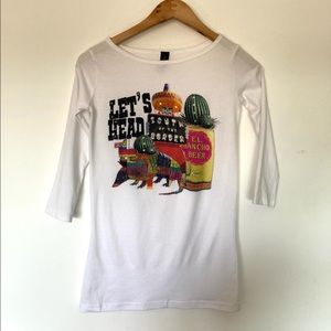 “South of the Border” Tee Sz S